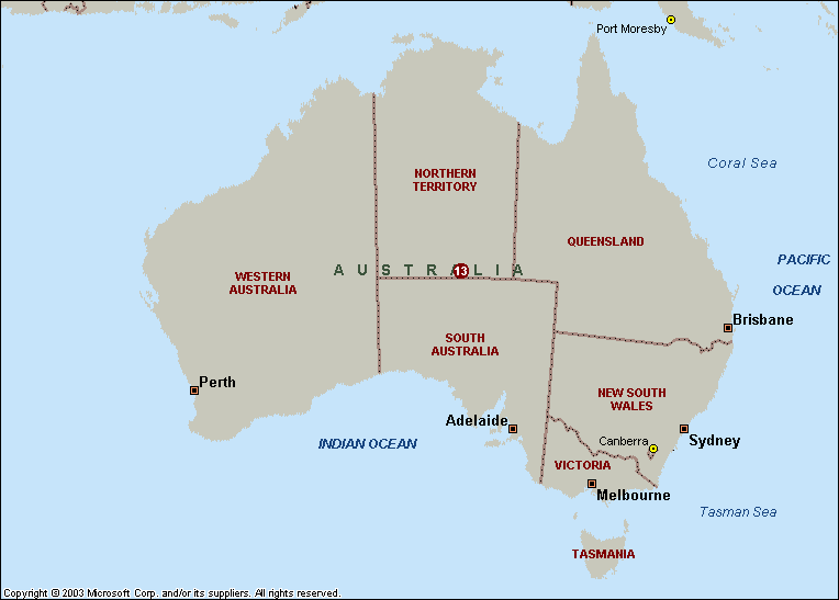 COZY Mailing List Member Distribution - Australia
